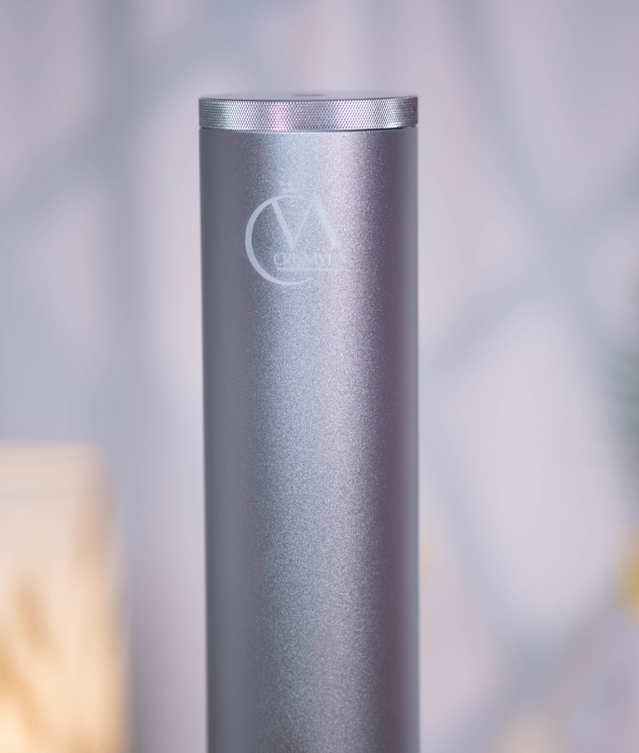 Crismyla Tabletop Wireless Bluetooth Aroma Diffuser (Silver)