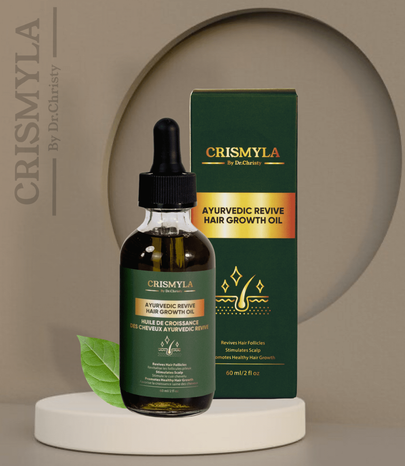 Ayurvedic Revive Hair Growth Oil (60ml)